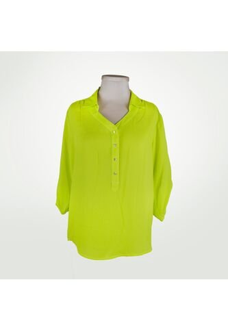 Blusa Para Mujer Manga 3/4 Verde Marca L&H L&H