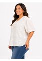 Blusa Para Mujer. Manga Corta Blanco Marca L&H Ref. 1F612245 de L&H
