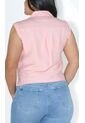 Blusa Para Mujer Manga Sisa Rosado Marca L&H Ref. 1F412679 de L&H