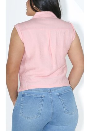 Blusa Para Mujer Manga Sisa Rosado Marca L&H Ref. 1F412679