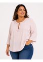Blusa Para Mujer. Manga 3/4 Rosado Marca L&H Ref. 1F612237 de L&H