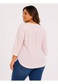 Blusa Para Mujer. Manga 3/4 Rosado Marca L&H Ref. 1F612237 de L&H