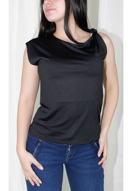 Camiseta Para Mujer Negro Marca L&H