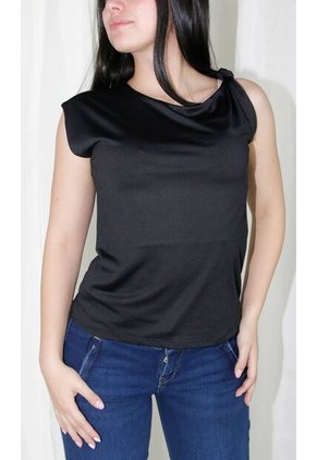 Camiseta Para Mujer Negro Marca L&H