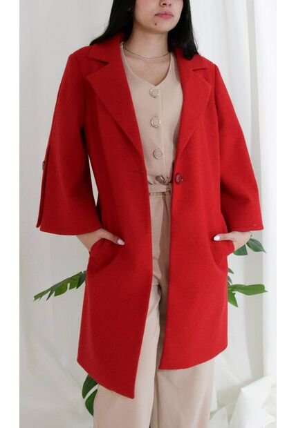 Gaban Para Mujer Rojo Marca L&H