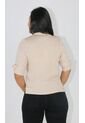 Blusa Para Mujer Manga 3/4 Beige Marca L&H Ref. 8E412040 de L&H