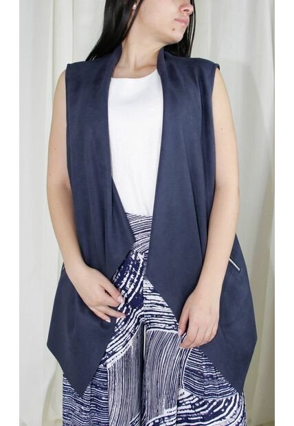 Chaleco Para Mujer Azul Oscuro Marca L&H