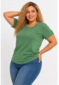 Camiseta Para Mujer. Manga 3/4 Verde Marca L&H Ref. 1F609196 de L&H