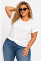 Camiseta Para Mujer. Manga 3/4 Blanco Marca L&H Ref. 1F609196 de L&H