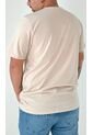 T-Shirt Para Hombre Manga Corta Beige Marca L&H de L&H