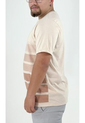 T-Shirt Para Hombre Beige Marca L&H