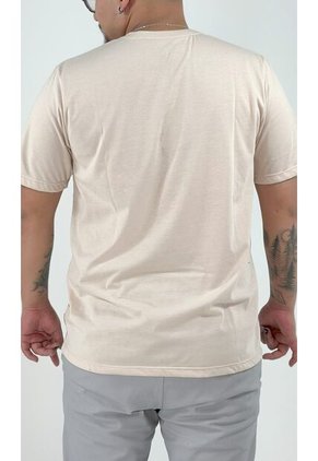 T-Shirt Para Hombre Beige Marca L&H