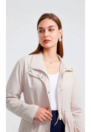 Chaqueta Para Mujer Beige Marca L&H Ref. 1G408001
