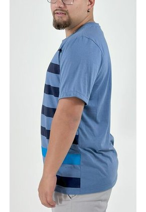 T-Shirt Para Hombre Azul Marca L&H
