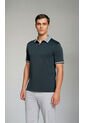 Polo Para Hombre Negro Marca L&H de L&H
