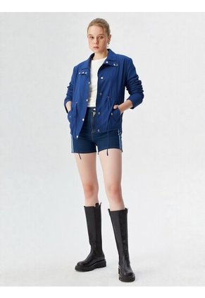 Chaqueta Para Mujer Azul Marca L&H Ref. 1G408001