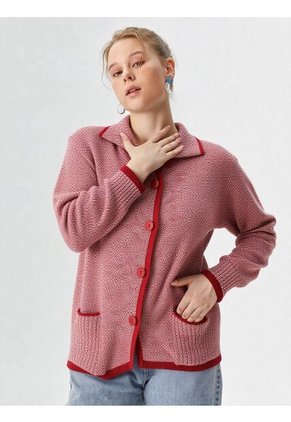 Saco Para Mujer Manga Larga Vino Marca L&H Ref. 4E433038