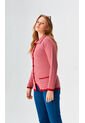 Saco Para Mujer Manga Larga Vino Marca L&H Ref. 4E433038 de L&H