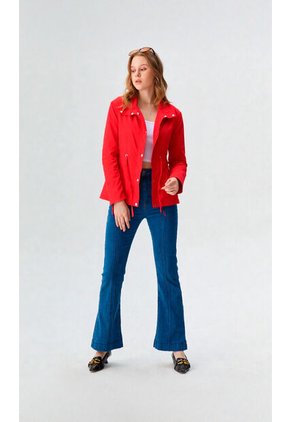 Chaqueta Para Mujer Rojo Marca L&H Ref. 1G408001