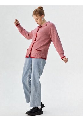 Saco Para Mujer Manga Larga Vino Marca L&H Ref. 4E433038