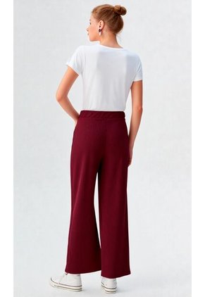 Pantalon Para Mujer Vino Marca L&H Ref. 5P407002