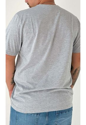 T-Shirt Para Hombre Gris Claro Marca L&H