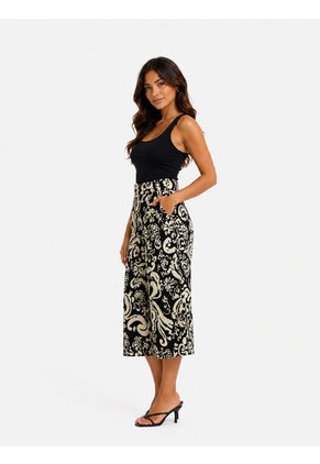 Capri Para Mujer Negro Marca L&H Ref. 1F426092