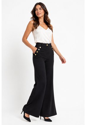 Leggins Para Mujer Negro Marca L&H Ref. 1F423147