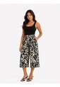 Capri Para Mujer  Negro Marca L&H Ref. 1F426092 de L&H