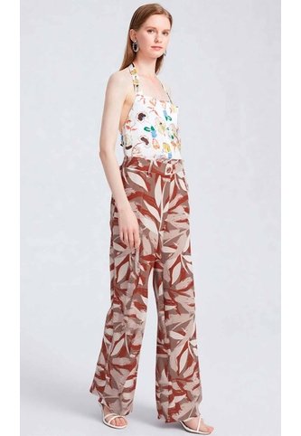 Pantalon Para Mujer Terracota Marca L&H Ref. 1F407255 L&H