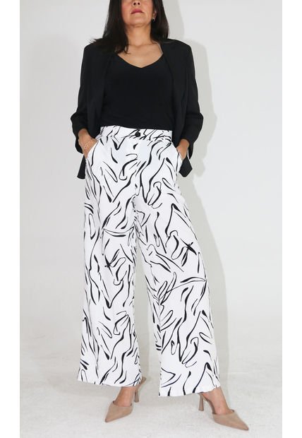Pantalon Para Mujer Blanco Marca L&H