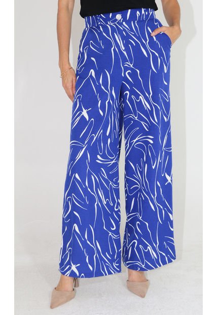 Pantalon Para Mujer Azul Rey Marca L&H