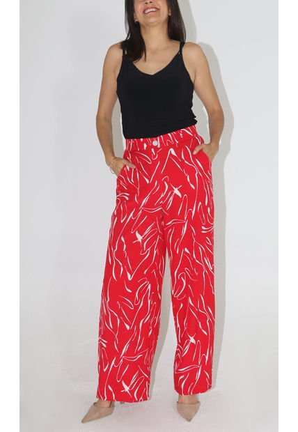 Pantalon Para Mujer Rojo Marca L&H