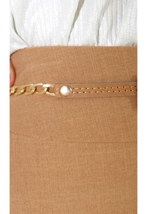 Pantalon Para Mujer Mostaza Marca L&H