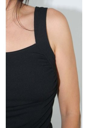 Camiseta Para Mujer Negro Marca L&H