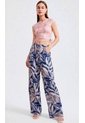 Pantalon Para Mujer Azul Marca L&H Ref. 1F407255 de L&H