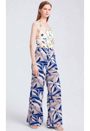 Pantalon Para Mujer Azul Marca L&H Ref. 1F407255