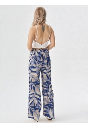 Pantalon Para Mujer Azul Marca L&H Ref. 1F407255