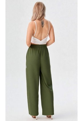 Pantalon Para Mujer Verde Marca L&H Ref. 1F407254