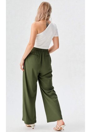 Pantalon Para Mujer Verde Marca L&H Ref. 1F407254