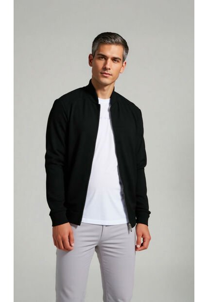 Chaqueta Para Hombre Negro Marca L&H Ref. 6N108093