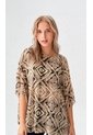 Blusa Para Mujer Manga Corta Verde Marca L&H Ref. 5P424009 de L&H