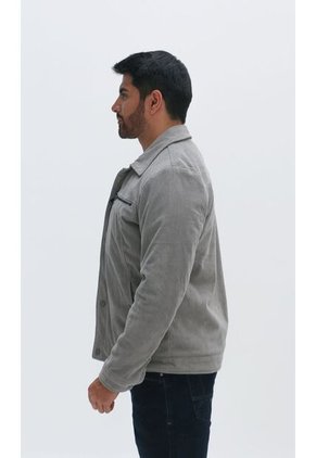 Chaqueta Para Hombre Gris Claro Marca L&H Ref. 6N108090