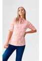 Blusa Para Mujer Manga Corta Rosado Marca L&H Ref. 5P412256 de L&H