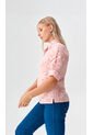 Blusa Para Mujer Manga Corta Rosado Marca L&H Ref. 5P412256 de L&H