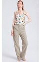 Pantalon Para Mujer Beige Marca L&H Ref. 1F407254 de L&H