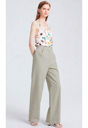 Pantalon Para Mujer Beige Marca L&H Ref. 1F407254