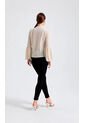 Blusa Para Mujer Manga Larga Beige Marca L&H Ref. 9V412009 de L&H
