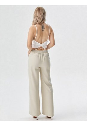 Pantalon Para Mujer Beige Marca L&H Ref. 1F407254