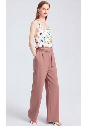 Pantalon Para Mujer Rosado Marca L&H Ref. 1F407253